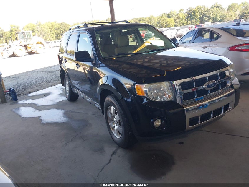 Vin: 1fmcu0eg8cka10416, lot: 46740622, ford escape limited 20121
