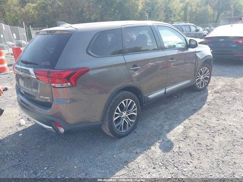 Vin: ja4ad3a3xhz049632, lot: 46740628, mitsubishi outlander se/sel 20174