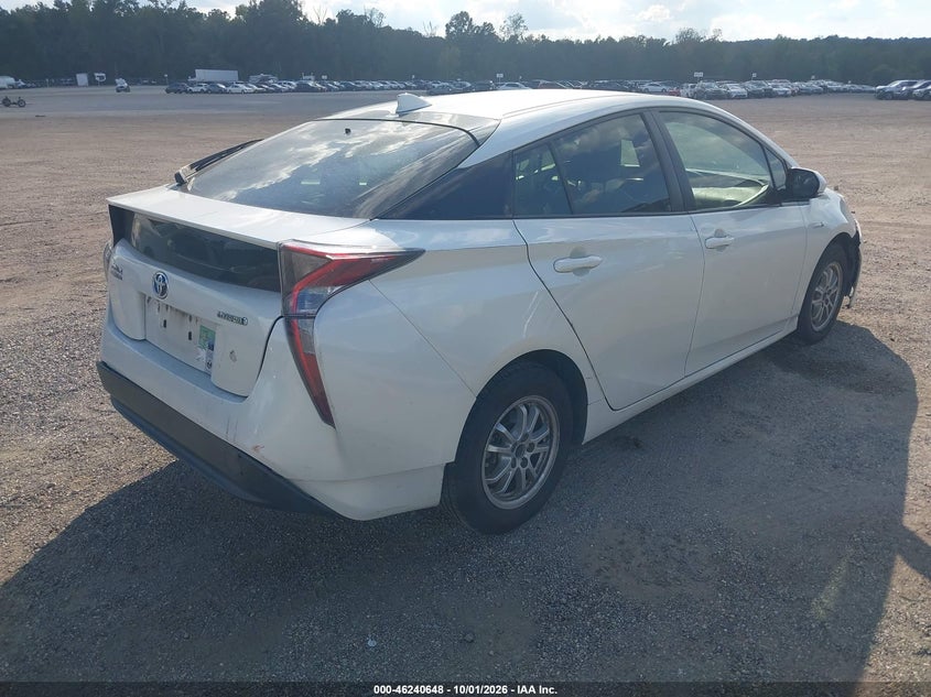 Vin: jtdkarfu9g3505208, lot: 46740642, toyota prius four 20164