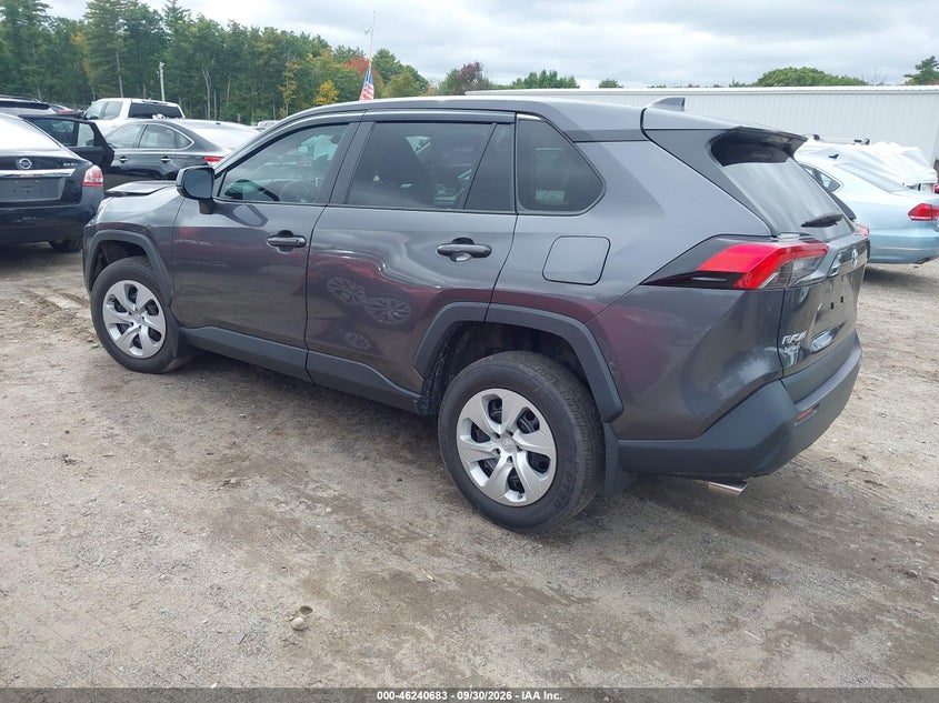 Vin: 2t3f1rfv0rc425498, lot: 46740677, toyota rav4 le 20243