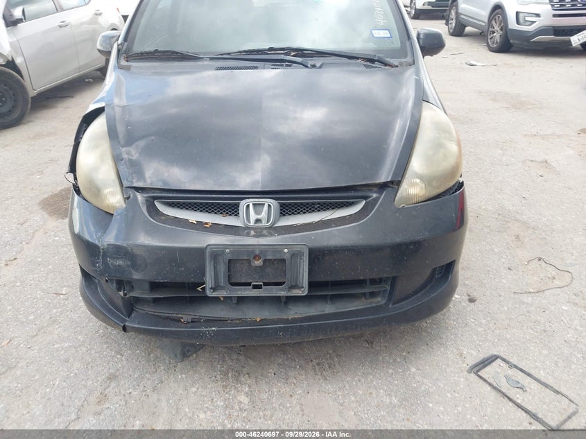 HONDA FIT 2008 VIN JHMGD38408S037480