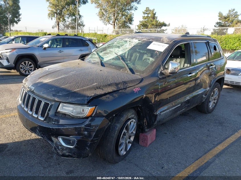 Vin: 1c4rjebg5fc708764, lot: 46740741, jeep grand cherokee limited 20152