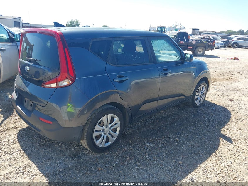 Vin: kndj23au1l7004068, lot: 46740775, kia soul lx 20204