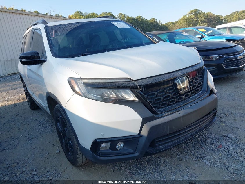 Vin: 5fnyf8h07mb015736, lot: 46740784, honda passport awd elite 2021 img_1
