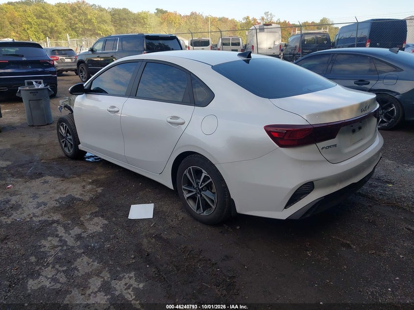 Vin: 3kpf24ad8pe642612, lot: 46740787, kia forte lxs 20233