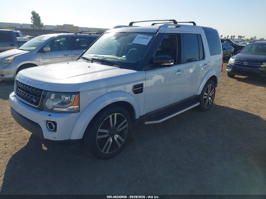 Vin: salak2v69ga846759, lot: 46740800, land rover lr4 20162
