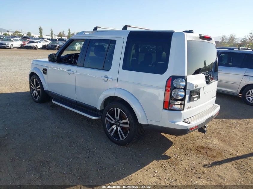 Vin: salak2v69ga846759, lot: 46740800, land rover lr4 20163