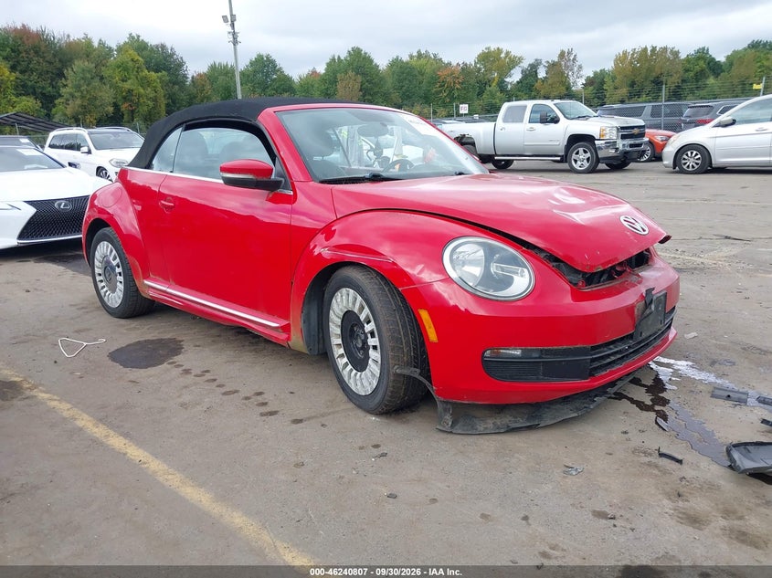 2013 VOLKSWAGEN BEETLE 2.5L