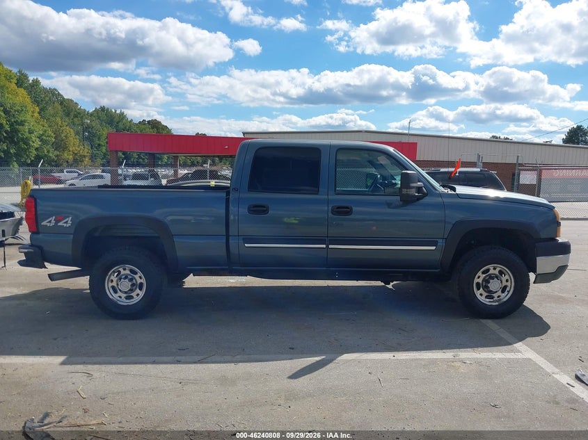 CHEVROLET SILVERADO 2500HD 2006 VIN 1GCHK23U76F229269