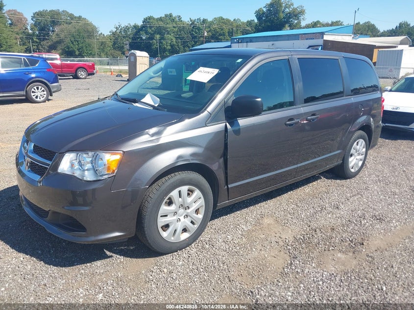 Vin: 2c4rdbgb5jr180274, lot: 46740829, dodge caravan 20182