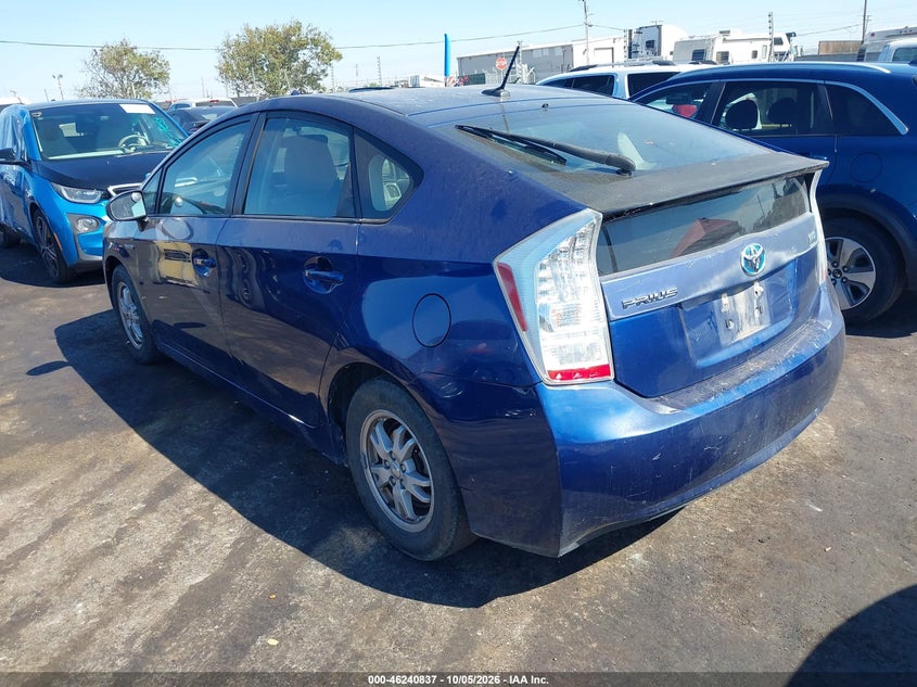 Vin: jtdkn3du3a0029390, lot: 46740831, toyota prius ii 20103