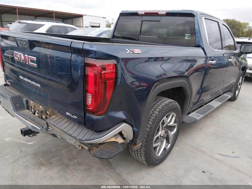 Vin: 3gtuuded0pg216574, lot: 46740860, gmc sierra 1500 4wd  short box slt 20234