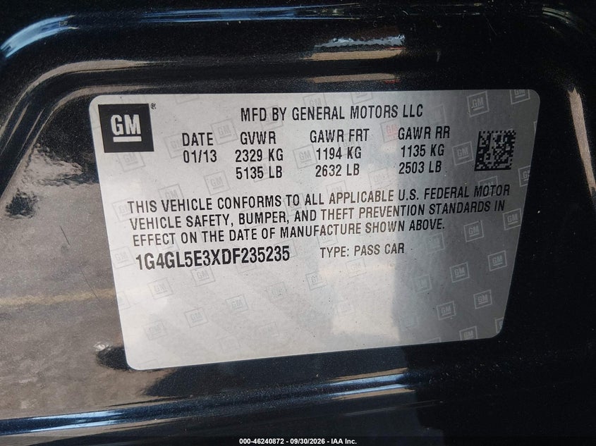 2013 BUICK LACROSSE LEATHER GROUP · Фото 9