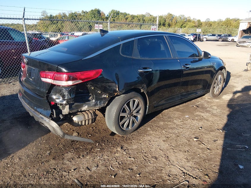 Vin: 5xxgt4l39kg371307, lot: 46740902, kia optima lx 20194