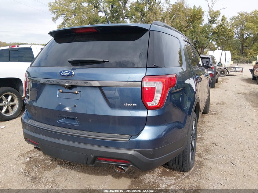 Vin: 1fm5k8d86jga24516, lot: 46740910, ford explorer xlt 20184
