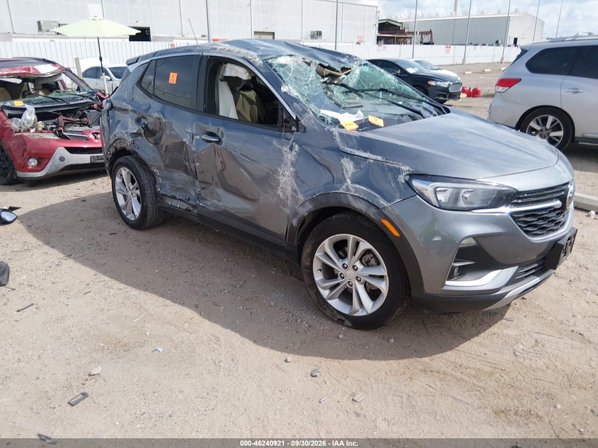 Vin: kl4mmbs21mb108423, lot: 46740915, buick encore gx fwd preferred 20211