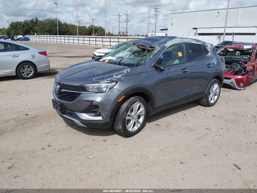 Vin: kl4mmbs21mb108423, lot: 46740915, buick encore gx fwd preferred 20212