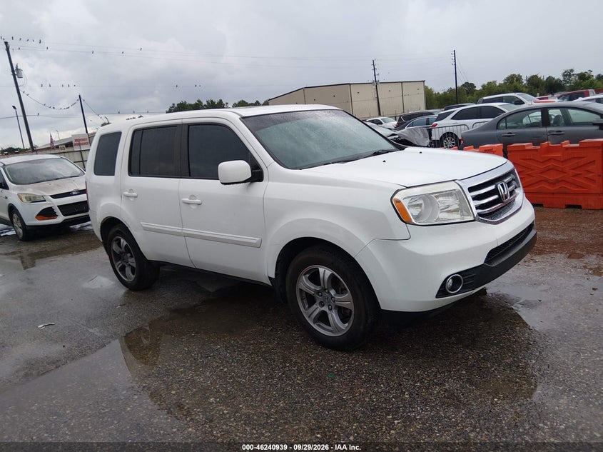 Vin: 5fnyf3h59eb011669, lot: 46740933, honda pilot ex-l 20141