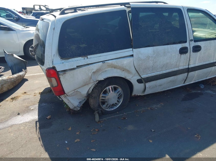 CHEVROLET VENTURE 2000 VIN 1GNDX03E7YD123388