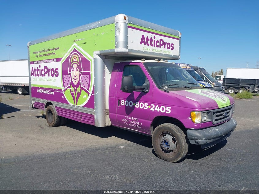 2007 FORD E-450 CUTAWAY