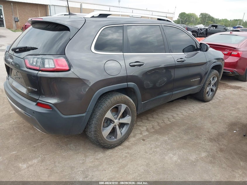 Vin: 1c4pjmdn8kd167050, lot: 46741004, jeep cherokee limited 4x4 20194