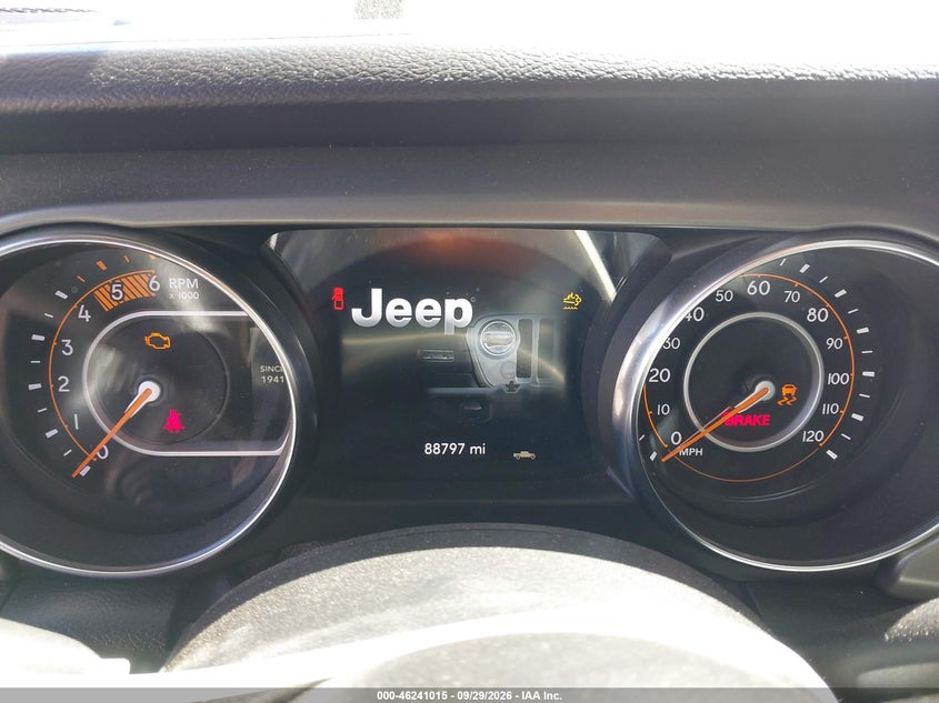 JEEP GLADIATOR 2021 VIN 1C6JJTAM4ML541892