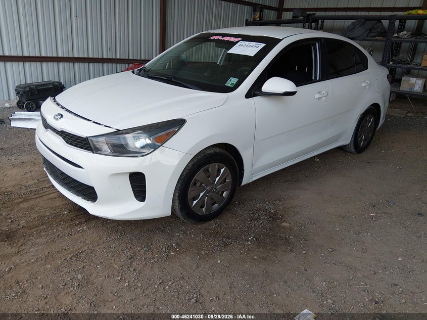 Vin: 3kpa24ad4le321252, lot: 46741023, kia rio lx 20202