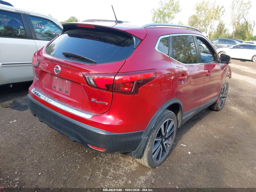 Vin: jn1bj1cr9hw107923, lot: 46741034, nissan rogue sport sl 20174