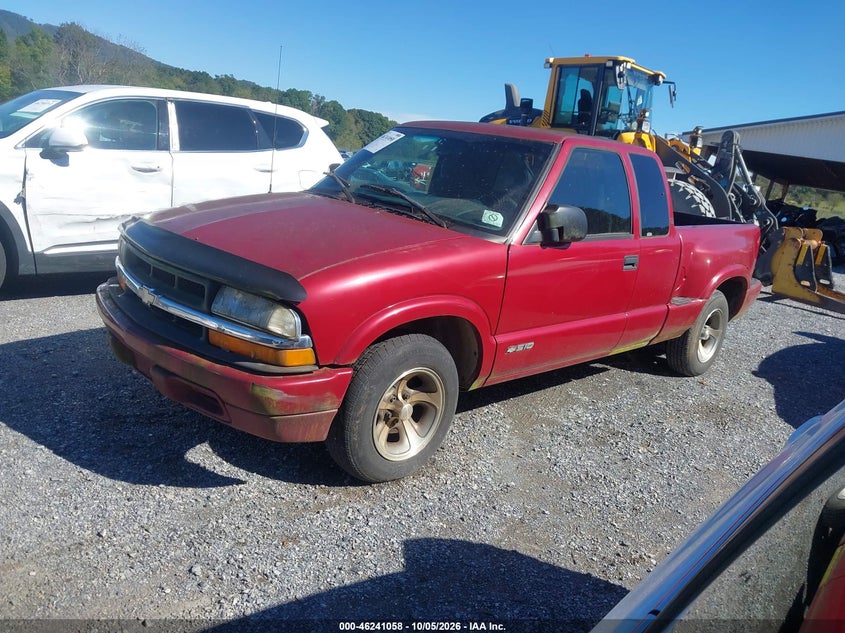 CHEVROLET S-10 2000 VIN 1GCCS1955Y8284959