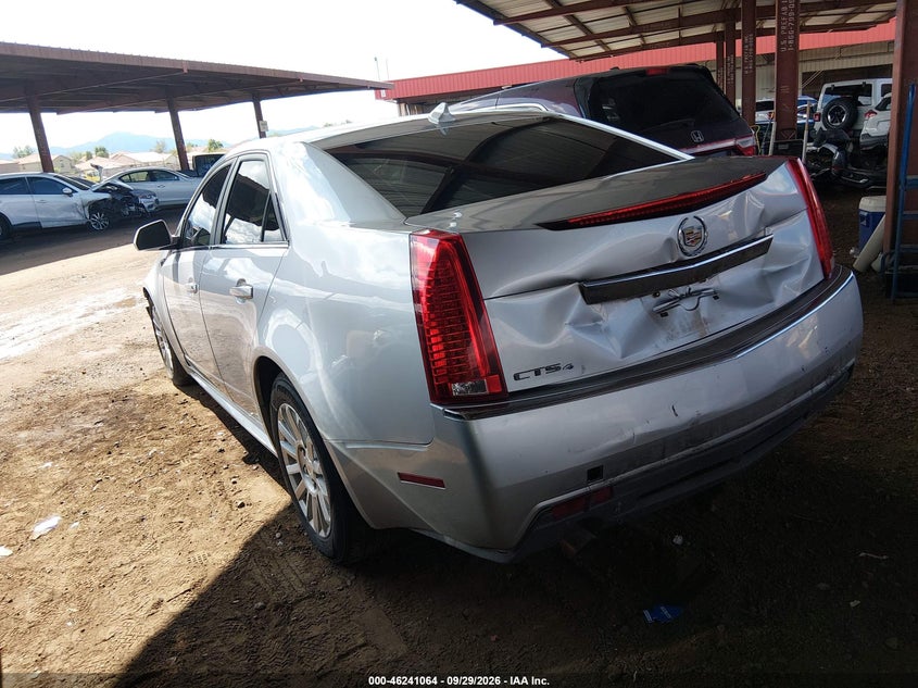 Vin: 1g6dc5e50c0143712, lot: 46741058, cadillac cts standard 20123