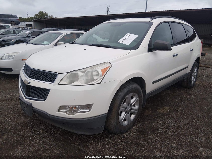 Vin: 1gnkveed0bj163769, lot: 46741140, chevrolet traverse ls 20112