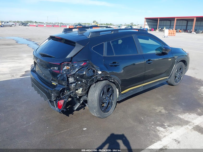 Vin: 4s4guhf61r3780238, lot: 46741150, subaru crosstrek sport 20244