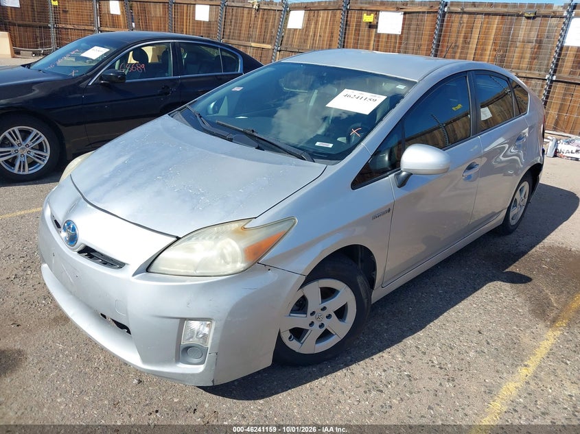 Vin: jtdkn3du4a0020374, lot: 46741153, toyota prius ii 20102