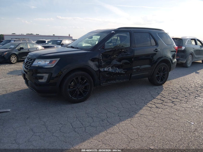 Vin: 1fm5k8d88hgc55086, lot: 46741169, ford explorer xlt 20172