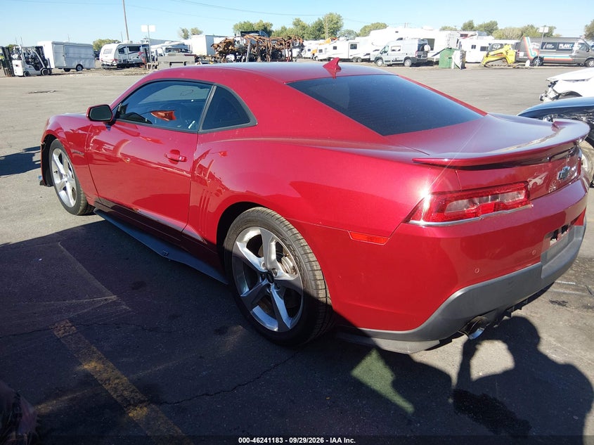 Vin: 2g1fk1ej1e9237033, lot: 46741177, chevrolet camaro 2ss 20143