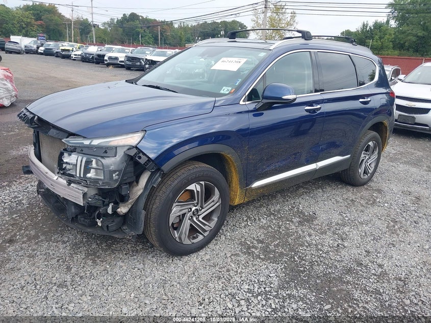 Vin: 5nms3daj9mh350778, lot: 46741202, hyundai santa fe sel 20212