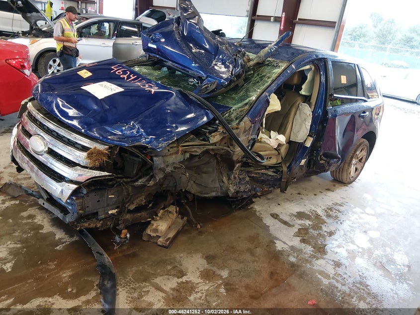 Vin: 2fmdk3jcxebb81356, lot: 46741246, ford edge sel 20142