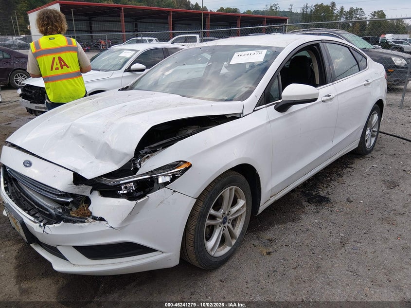 Vin: 3fa6p0hd6jr157942, lot: 46741273, ford fusion se 20182