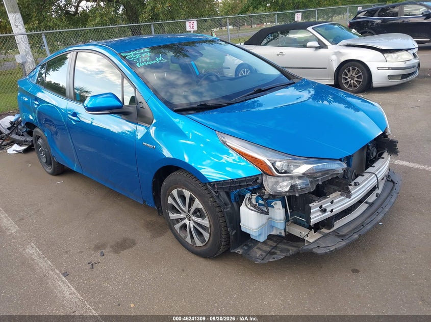 Vin: jtdl9mfuxm3025545, lot: 46741303, toyota prius xle awd-e 2021 img_1