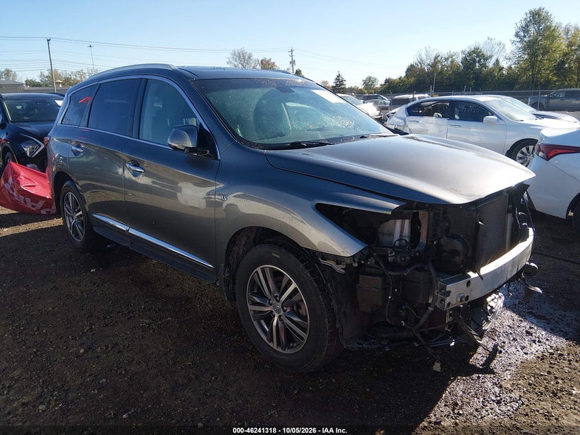 2016 Infiniti Qx60, Перёд, IAAI, VIN 5N1AL0MM7GC526204