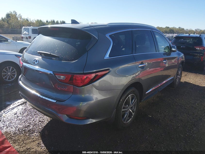 Vin: 5n1al0mm7gc526204, lot: 46741312, infiniti qx60 20164