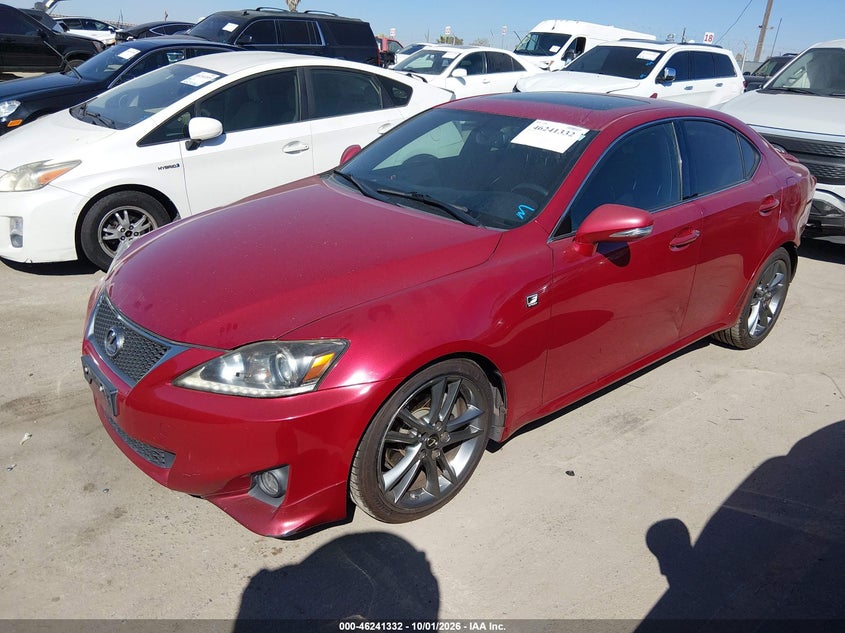 2011 Lexus Is 250, Rear, IAAI, VIN JTHBF5C22B5150567 — photo 2