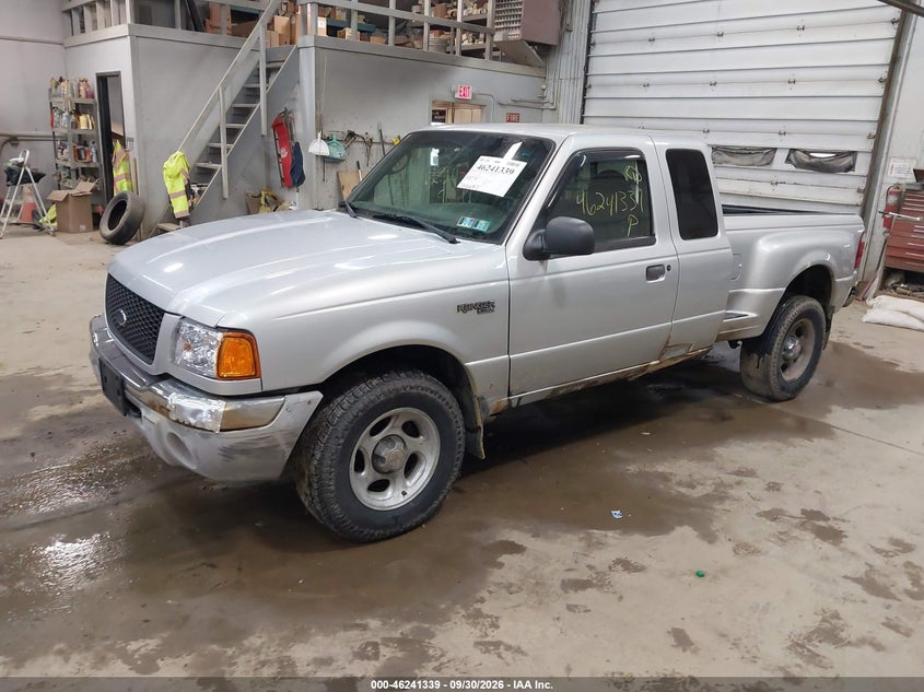 2003 Ford Ranger Edge/Xlt, Левый зад, IAAI, VIN 1FTZR45E63PA56996 — фото 2