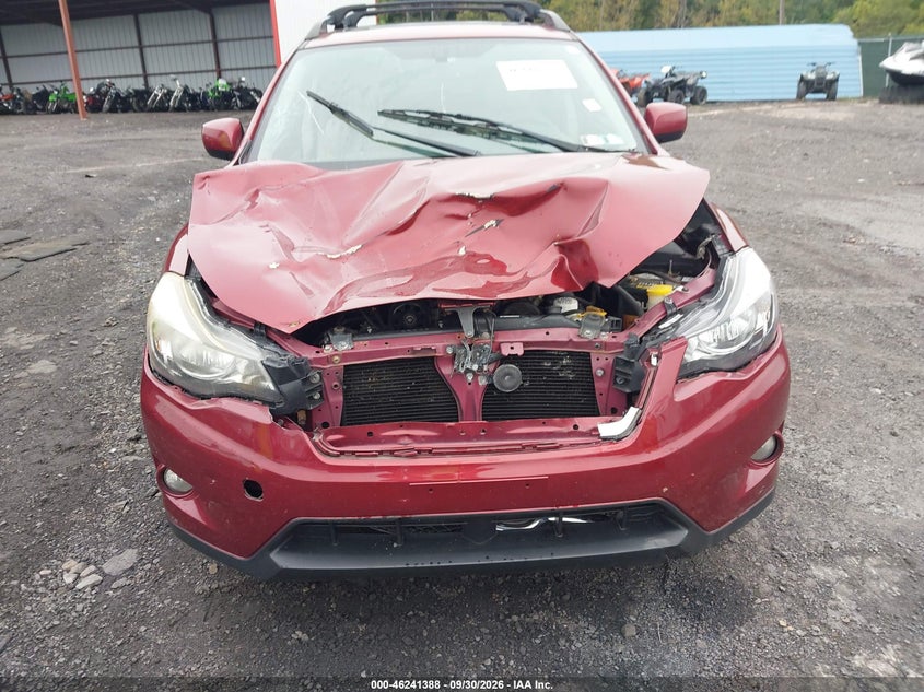 SUBARU XV CROSSTREK 2014 VIN JF2GPAVCXE8343766