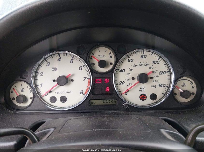 MAZDA MX-5 MIATA 2001 VIN JM1NB353410207075