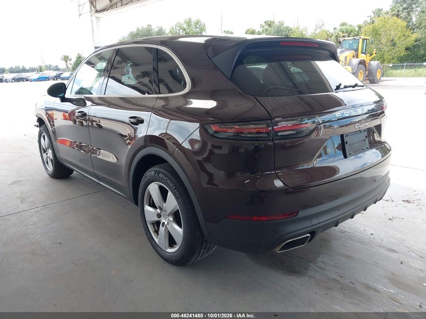 Vin: wp1aa2ayxmda10016, lot: 46741474, porsche cayenne 20213