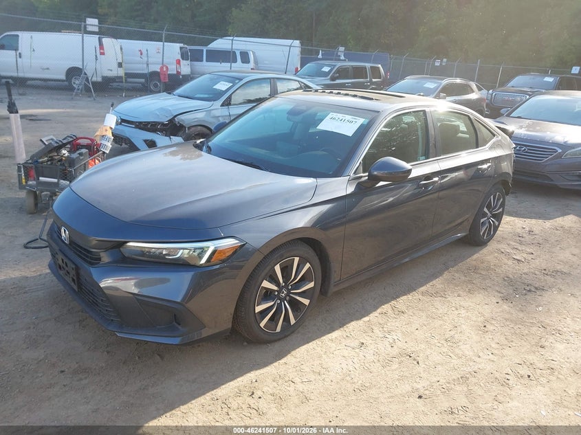 HONDA CIVIC 2022 VIN 2HGFE1F7XNH314426