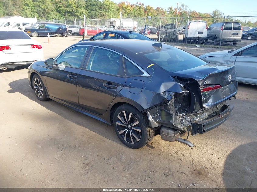 HONDA CIVIC 2022 VIN 2HGFE1F7XNH314426
