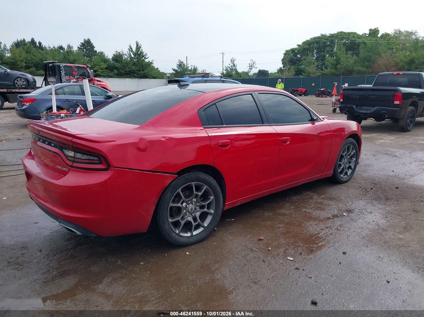 Vin: 2c3cdxjg2hh505507, lot: 46741553, dodge charger sxt awd 20174