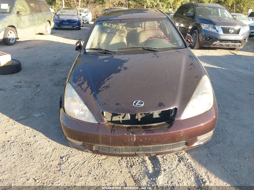 LEXUS ES 330 2004 VIN JTHBA30G840019193